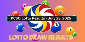 Lotto Results July 28 2025