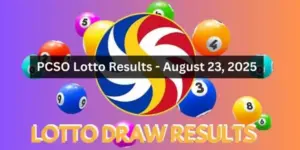 Lotto Results August 23 2025