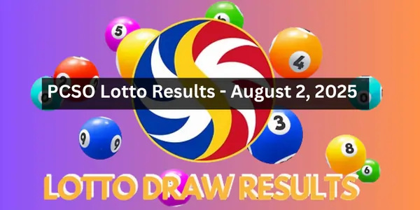 Lotto Results August 2 2025